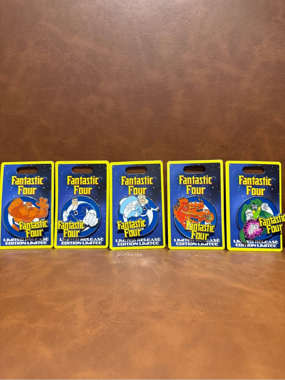 2023 Limited Release ‘Fantastic Four: The Animated Series’ Pin Series (Full-Set)